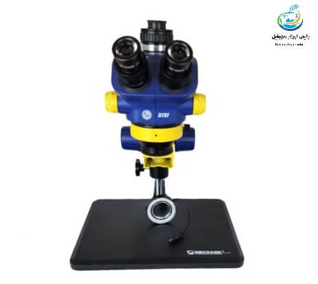 لوپ و میکروسکوپ سه چشم مکانیک d75t