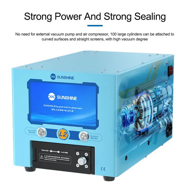 دستگاه تعویض گلس فنی سانشاین