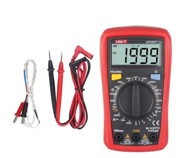 مولتی متر دیجیتال برند یونیتی مدل +UT33C